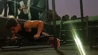 100 PUSH UPS + 10 MUSCLE UPS