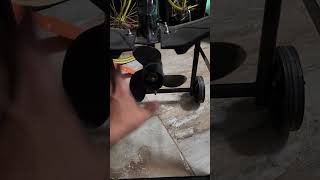 Showing a viewer the hydrofoils I use on my outboards.