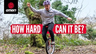 Blake Tries Unicycling Off Road For The First Time