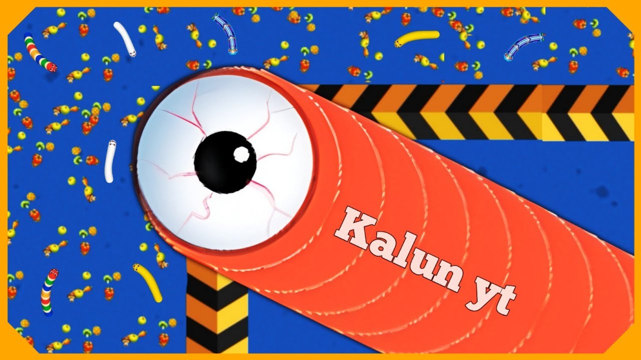 🐍WORMSZONE.IO | Giant Slither Snake Top 01 🏆 | Epic Worms Zone Biggest Snake Gameplay! | Kalun yt