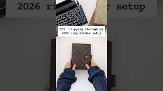 2026 Dated Inserts | Restock | Minimalist 2026 Planner Setup