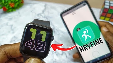 Hryfine App How To Use | Time Settings, WhatsApp, Wallpapers, Brightness