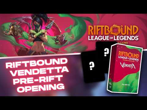 Riftbound Vendetta Pre-Rift Kit Opening! What’s Inside?