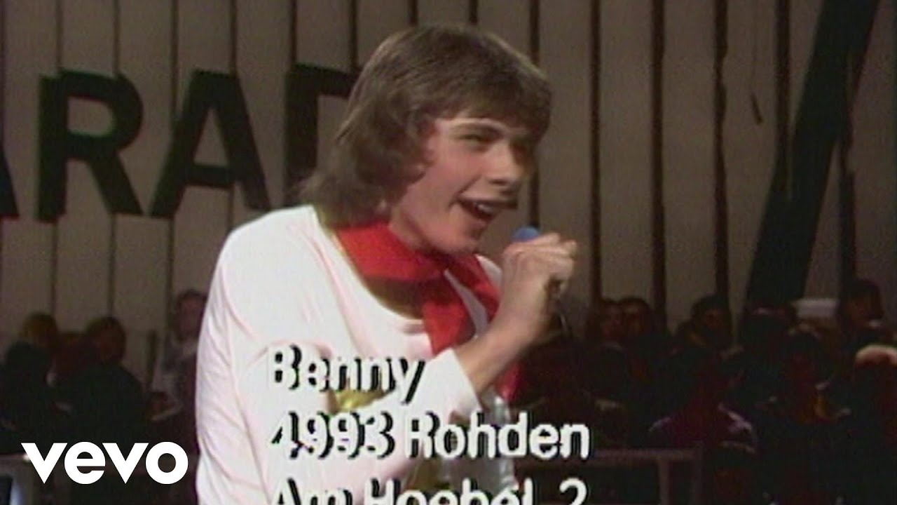 Benny - Du bist sechzehn (ZDF Hitparade 20.04.1974)