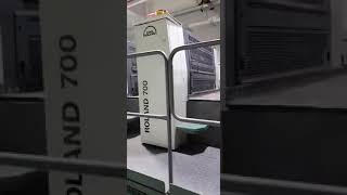 UV LED Curing Dryer Install Manroland 700 Sheetfed Offset Press