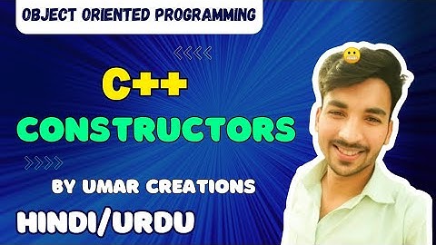 #6 constructor in oop | constructor in object oriented programming | constructor in programming