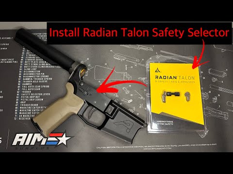 Install Radian Talon Ambi Safety Selector on AR15