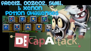 Freeiz, OozeO2, Swill, & Xenon Potion Challenges - DeCap Attack (Mega Drive) #retroachievements