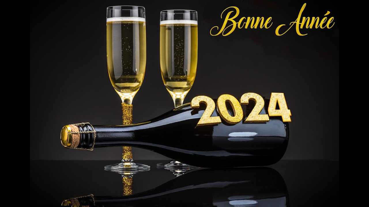 Bonne Année 2024  Belle vidéo à offrir en Janvier  