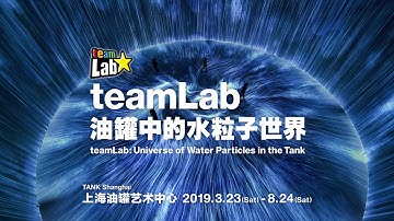 teamLab: Universe of Water Particles in the Tank