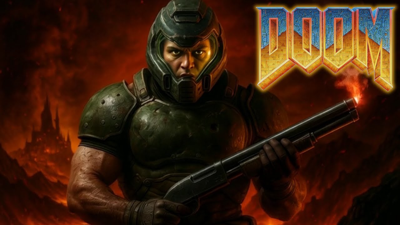 Doom (1993) - Todos os personagens e inimigos feitos por IA