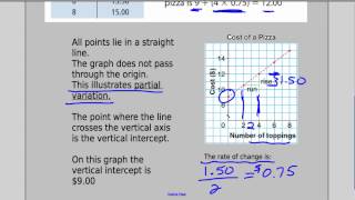 Lesson:  Partial Variation
