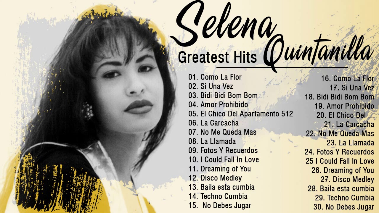 Selena Greatest Hits 2020 Selena Quintanilla  Album Coleccin