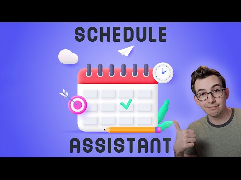 Schedule Jobs Efficiently With Schedule Assistant