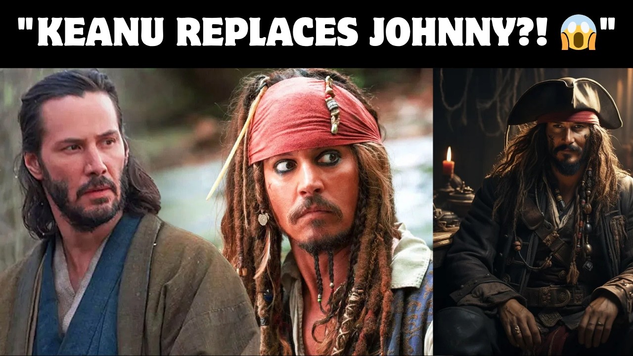 Keanu Reeves Replaces Johnny Depp in AI Pirates of the Caribbean 6 ...