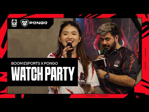 Watch Party BOOM Esports x PONGO - VCT Ascension Pacific 2025