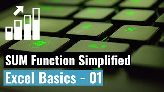 Formula of Sum in MS Excel 2007 Tutorial | Using the Sum Function in MS Excel | ANATYX