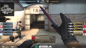 CS:GO ESEA Clutch 1v4