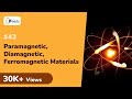 Paramagnetic Materials, Diamagnetic Materials, Ferromagnetic Materials Mp3 Song