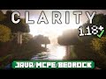 Clarity Texture Pack 1.18/1.18.2 - Java/MCPE/Bedrock