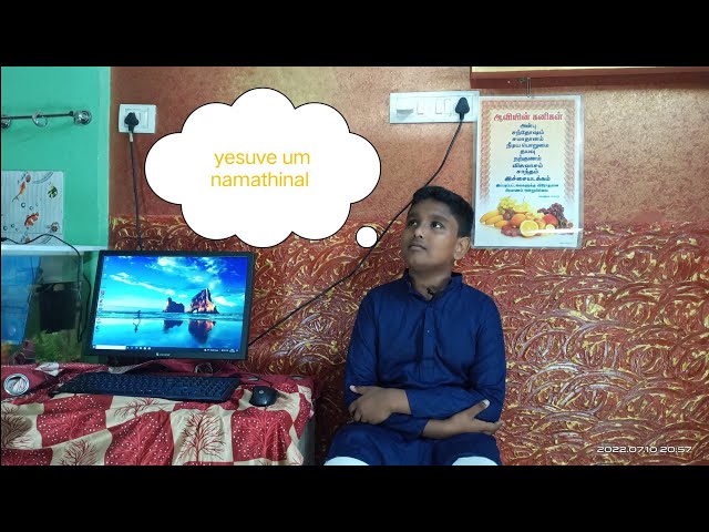 இயேசுவே உம் நாமத்தினால்-yesuve um namathinal- Tamil Christian song - chatwik dannyl. class=