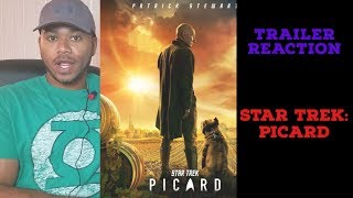 Star Trek Picard SDCC Trailer REACTION!!
