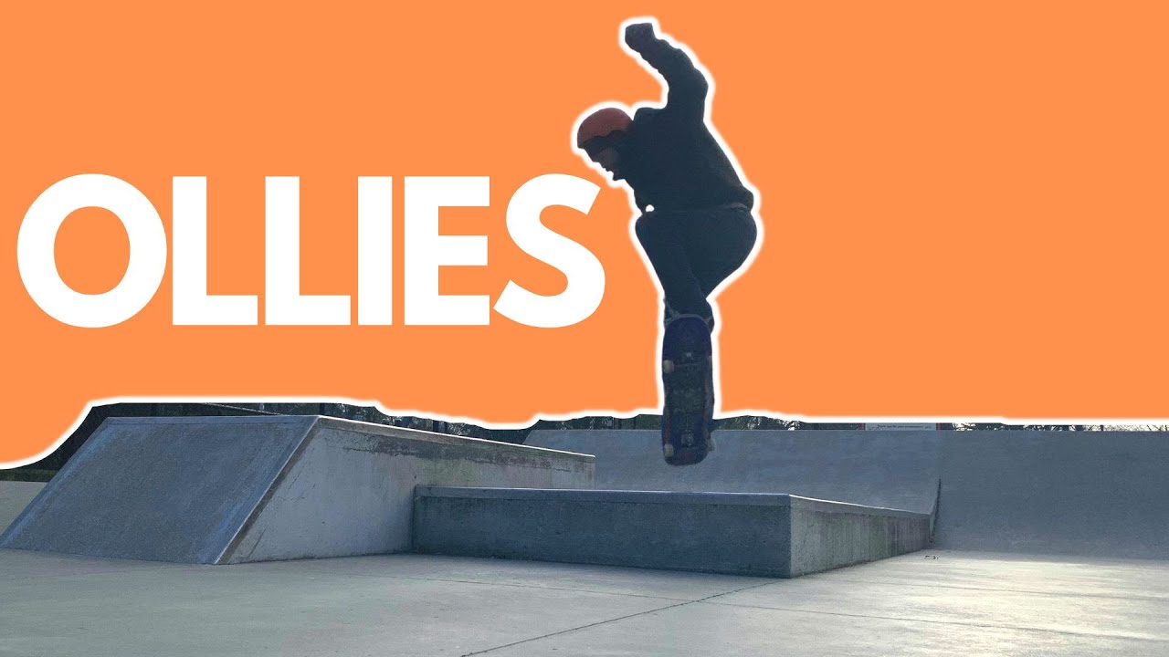 Can't Ollie off a Small Ledge? Watch this !