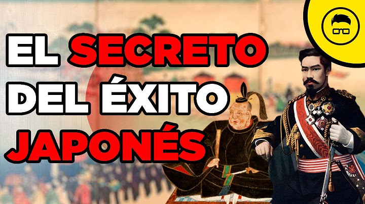 ¿Cómo JAPÓN pasó de ser una economía ATRASADA a una POTENCIA MUNDIAL?
