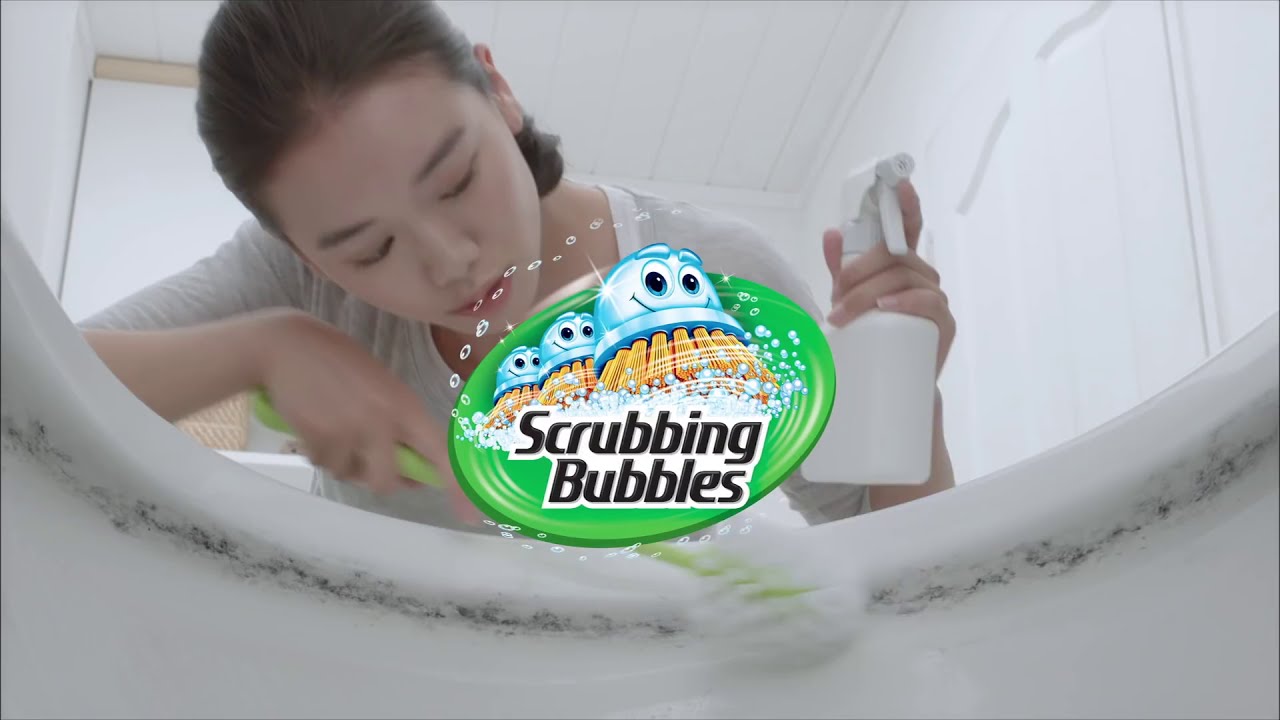 Scrubbing Bubbles Korean/Japanese? Commercial Extended Reach Neck