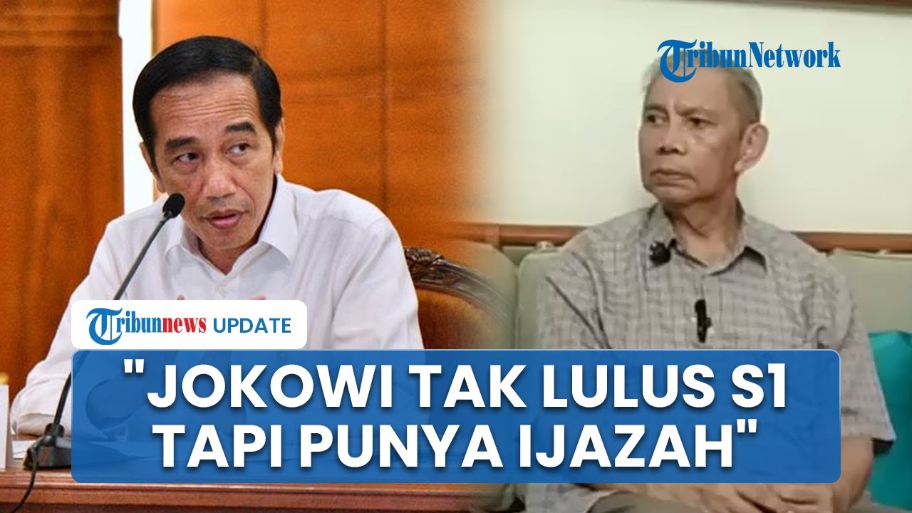Eks Rektor UGM Prof Sofian Effendi Bongkar Kuliah Jokowi: Nilai Jeblok, Ijazah S1 Tak Ada