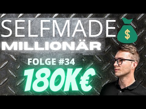 In 1 Jahr von 100€ zum Millionär | 180.000€ | Selfmade Millionär Folge 34