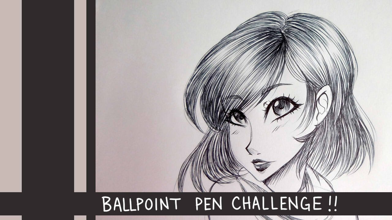 Ballpoint Pen Challenge!! ~ iiKiui