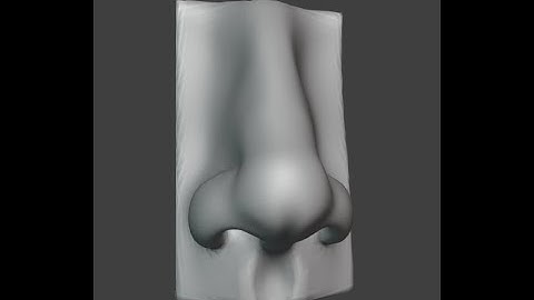 Nose sculpting