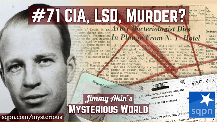 The Mysterious Death of Frank Olson (CIA Scientist...