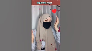 Latest Hijab Style For Bride #hijabtutorial #hijab #hijabstyle #hijabi