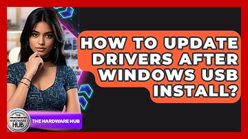 How To Update Drivers After Windows USB Install? - The Hardware Hub
