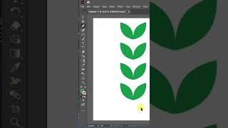 How to create leaf brushes in Illustration  #tutorial #shorts #design #illustration #trending