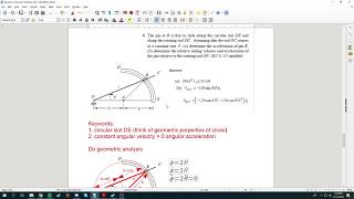 MA1001 Dynamics Tutorial 3 Q6