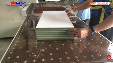 Máy cưa panel saw lập trình| Máy cắt ván Châu Âu | Máy chế biến gỗ công nghiệp