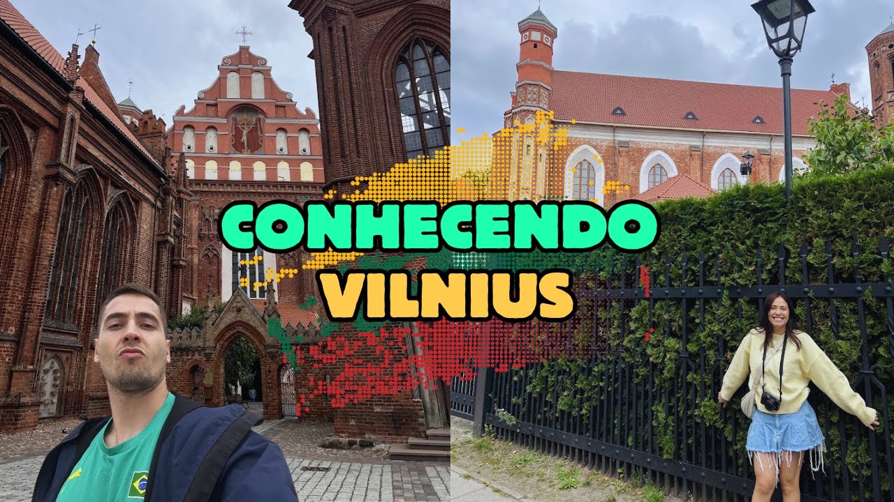 Chegamos na Capital da Lituânia 🇱🇹