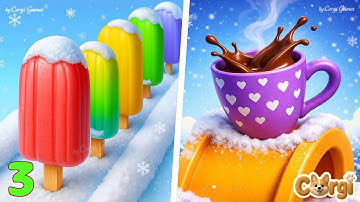Popsicle Stack 🆚 Coffee Stack - All Levels Satisfying Walkthrough Gameplay PART 3