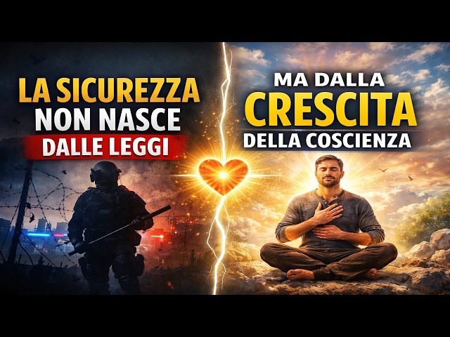 La Vera Sicurezza Non Nasce dalle Leggi: Si Crea con l’Elevazione della Coscienza