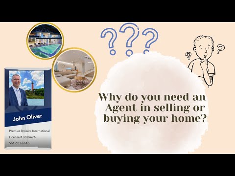 Why do you need real estate agent when you are buying or selling your house??