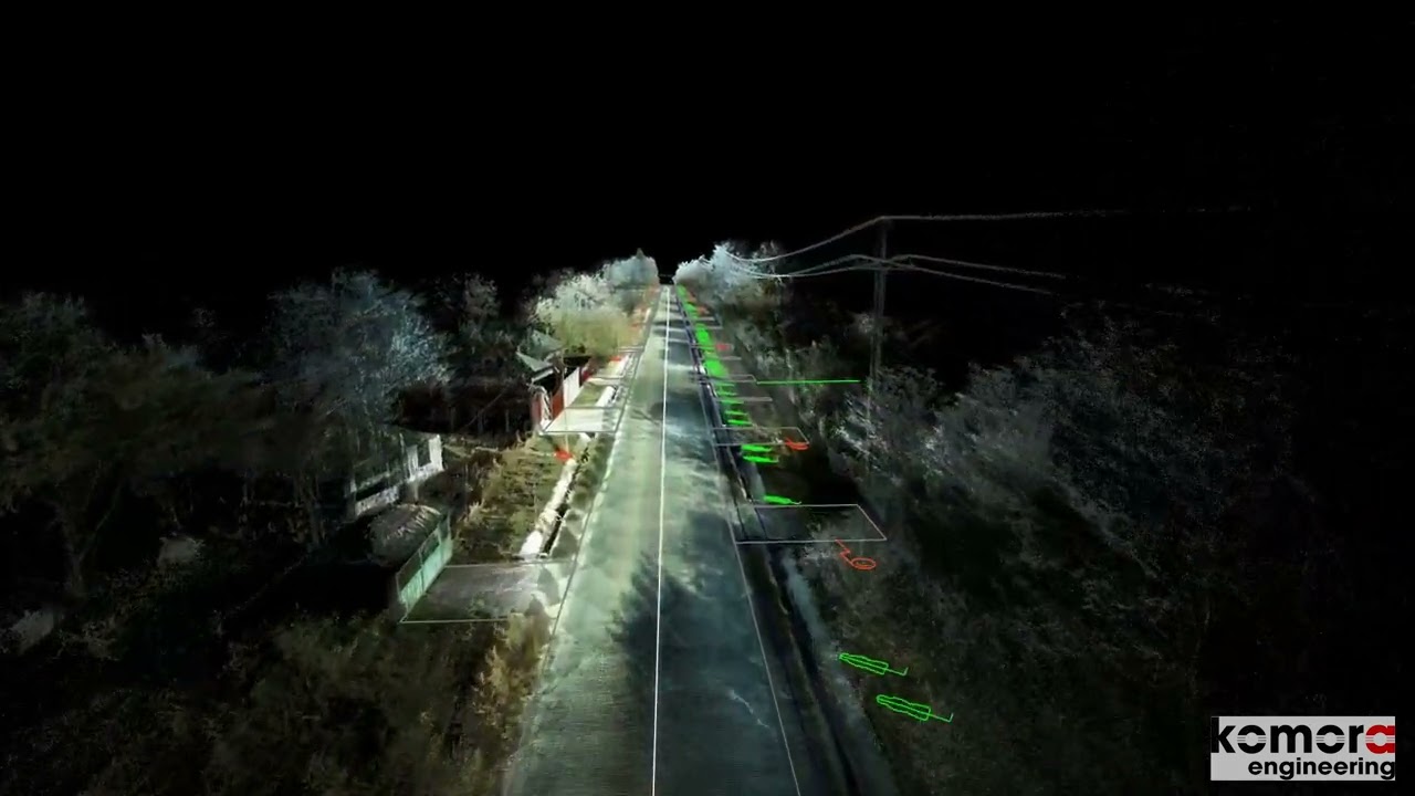 Leica Pegasus Backpack - Road 3DScan