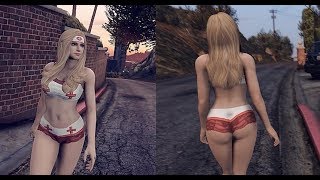 GTA V MODS Nurse sexy Mai retexture