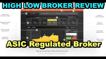 High Low Binary Options Broker Review - ASIC Regulated Broker