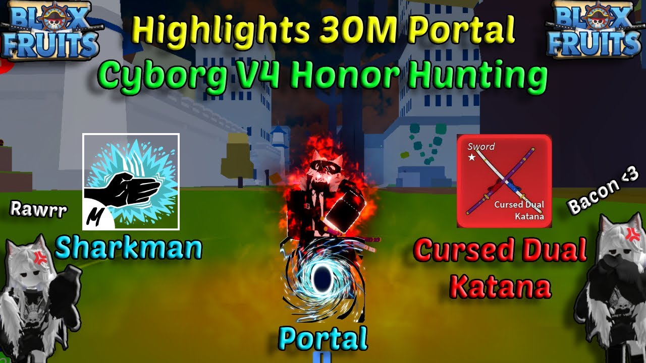 Mink V4 With Build Rumble + God Human + CDK + Soul Guitar (Blox Fruits  Bounty Hunting) Road to 30M 