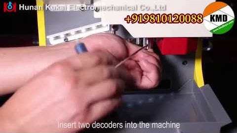 KMD 【SEC E9】How to do calibration for #1 Jaw   Car key clamp