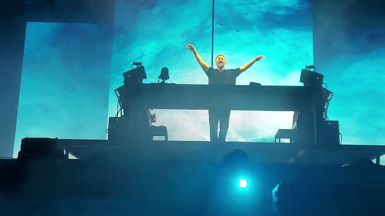 David Guetta live Tecate Emblema 2025 CDMX