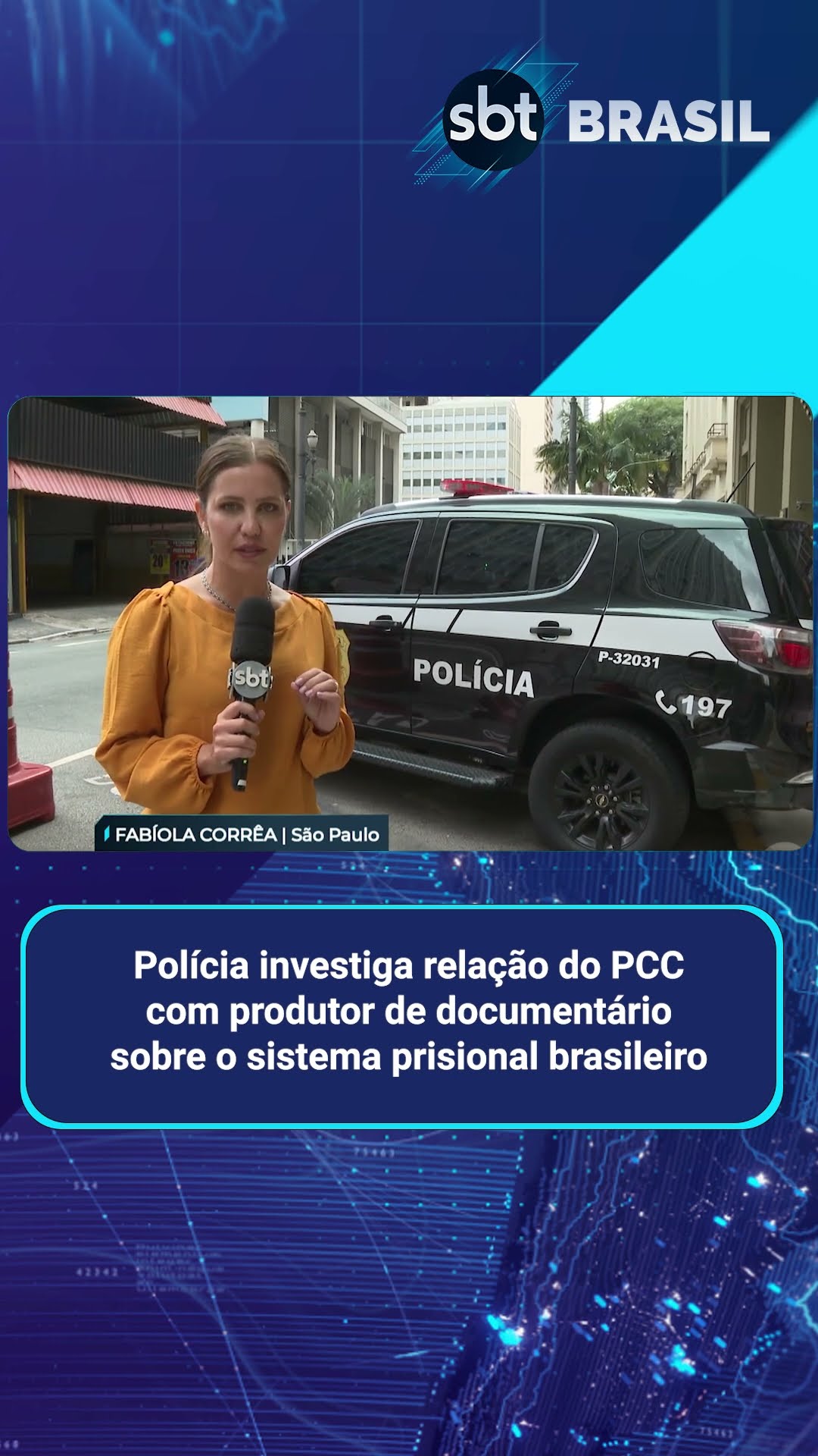 Polícia investiga relação do PCC com produtore de documentário sobre prisões | SBT Brasil (27/01/25)